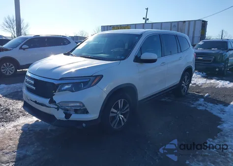 2016 Honda Pilot Ex-L из США, поврежденный, VIN 5FNYF6H73GB078516